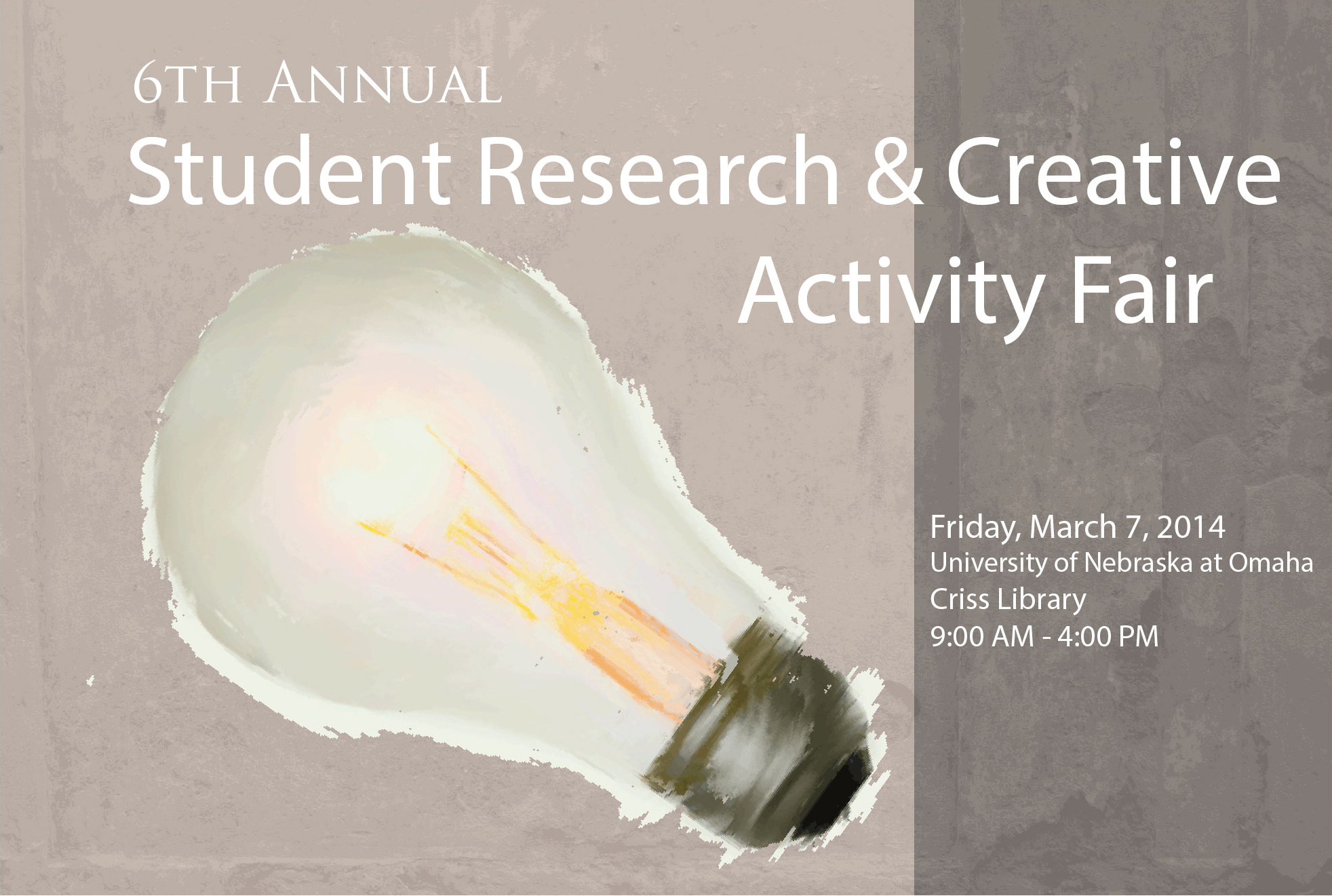 2014 Student Research and Creative Activity Fair