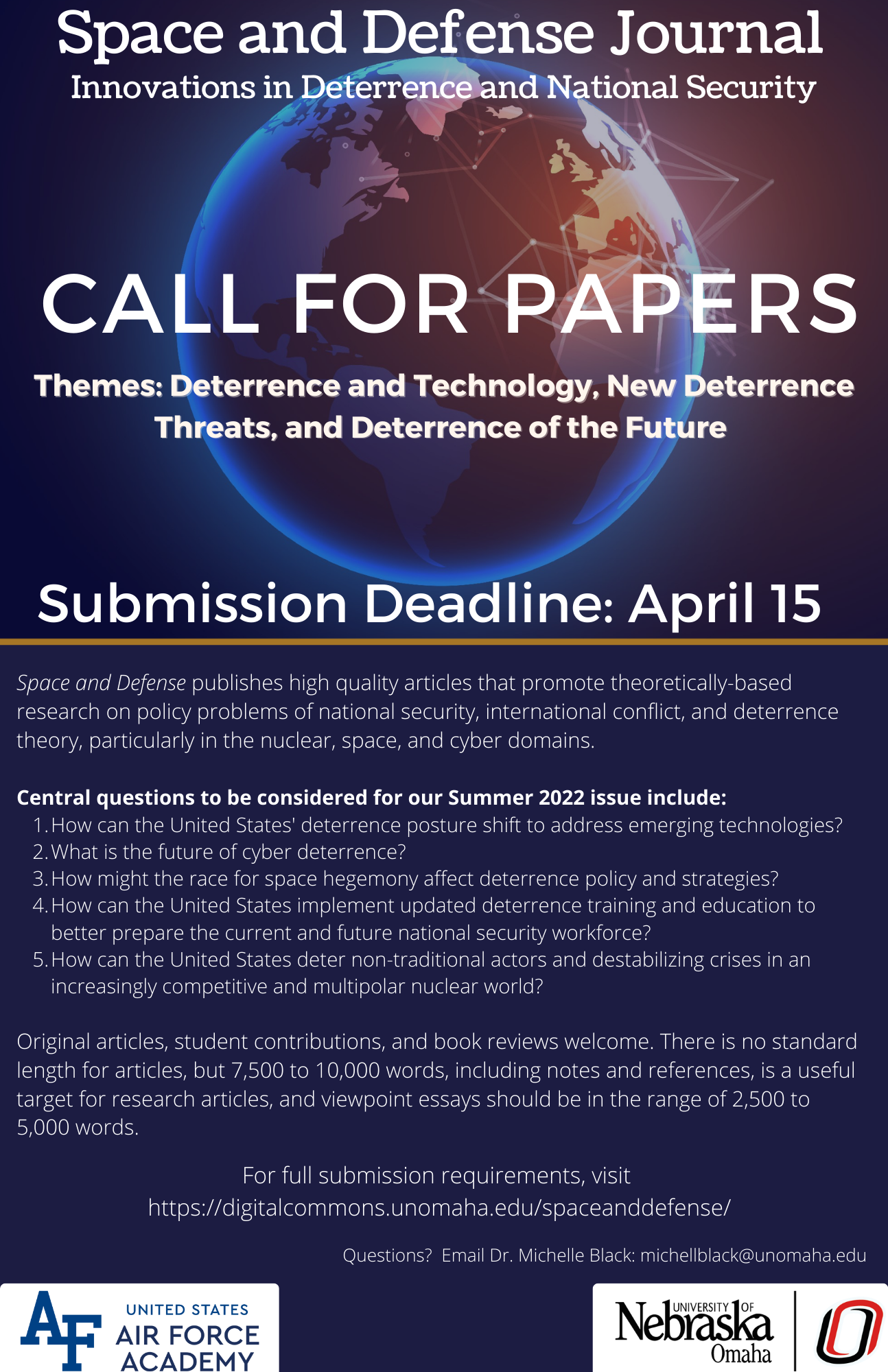 Space And Defense University Of Nebraska At Omaha