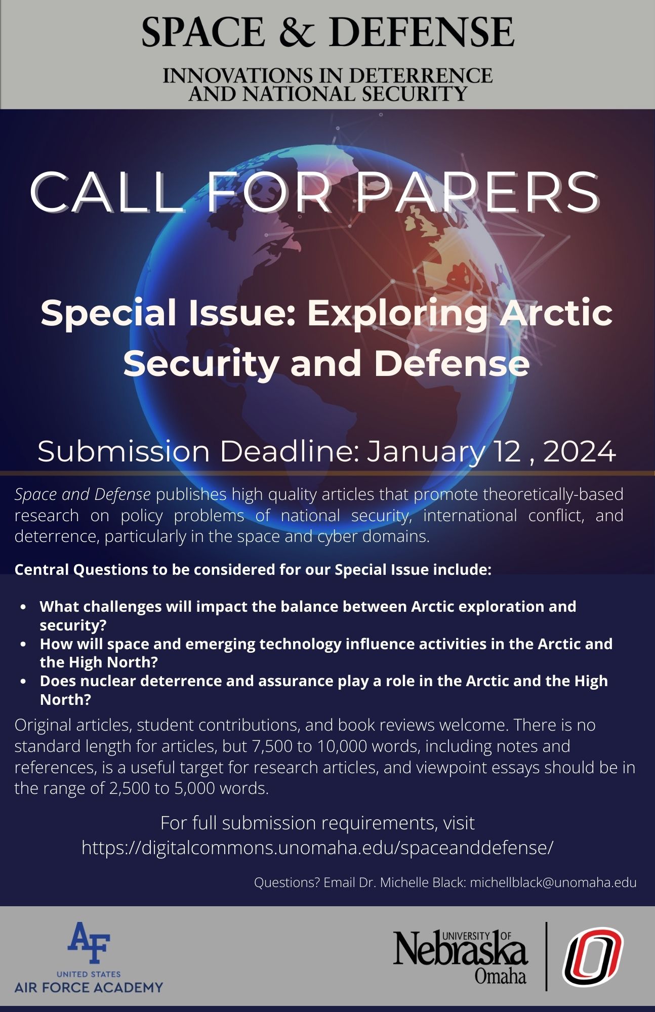 Space and Defense Call for Papers