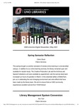 BiblioTech, May 2021 by UNO Libraries