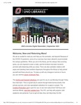 BiblioTech, September 2021 by UNO Libraries