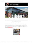 BiblioTech, November 2022 by UNO Libraries