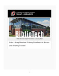 BiblioTech, January 2024 by UNO Criss Library