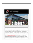 BiblioTech, May 2024 by UNO Criss Library