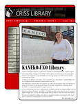 Criss Chronicles, Volume 3, Issue 1 by Criss Library