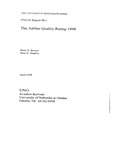 <i>The Airline Quality Rating 1998</i> by Brent Bowen, Dean Headley, and UNO Aviation Institute