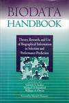 <i>Biodata Handbook: Theory, Research, and Use of Biographical Information in Selection and Performance Prediction</i>