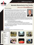 Nebraska Biomechanics Core Facilty 2008 Annual Report, Issue 7 by Nebraska Biomechanics Core Facility