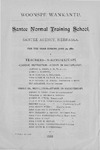 Santee Normal Training School, Santee Agency, Nebraska for the year ending 1882 by Santee Normal Training School and American Missionary Association