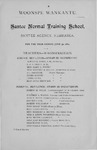 Santee Normal Training School, Santee Agency, Nebraska for the year ending 1884 by Santee Normal Training School and American Missionary Association