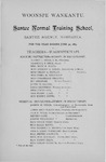Santee Normal Training School, Santee Agency, Nebraska for the year ending 1885 by Santee Normal Training School and American Missionary Association